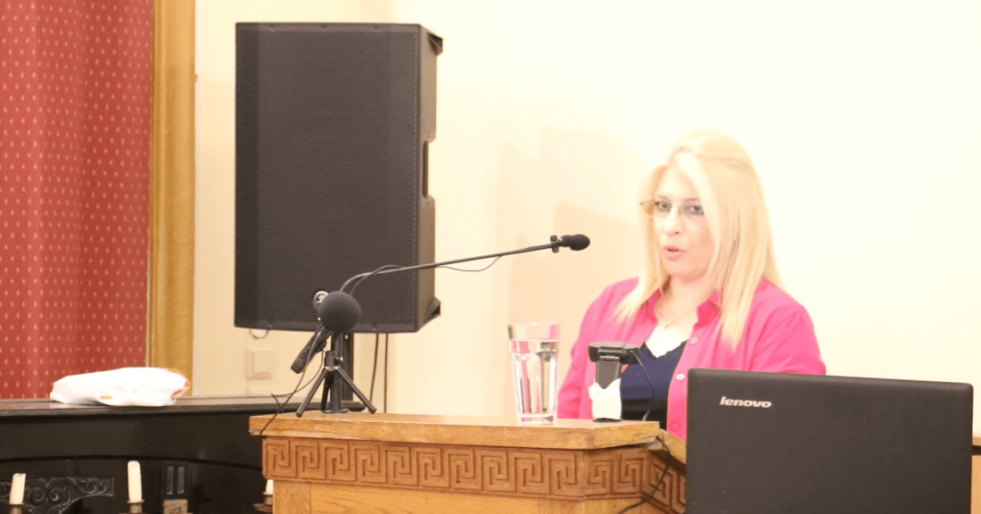 Ομιλία της Ασμαφυλίδου Γκέργκη Μαρίας, υποψήφιας Ευρωβουλευτού της ΝΙΚΗΣ, σε εκδήλωση στην Πάτρα